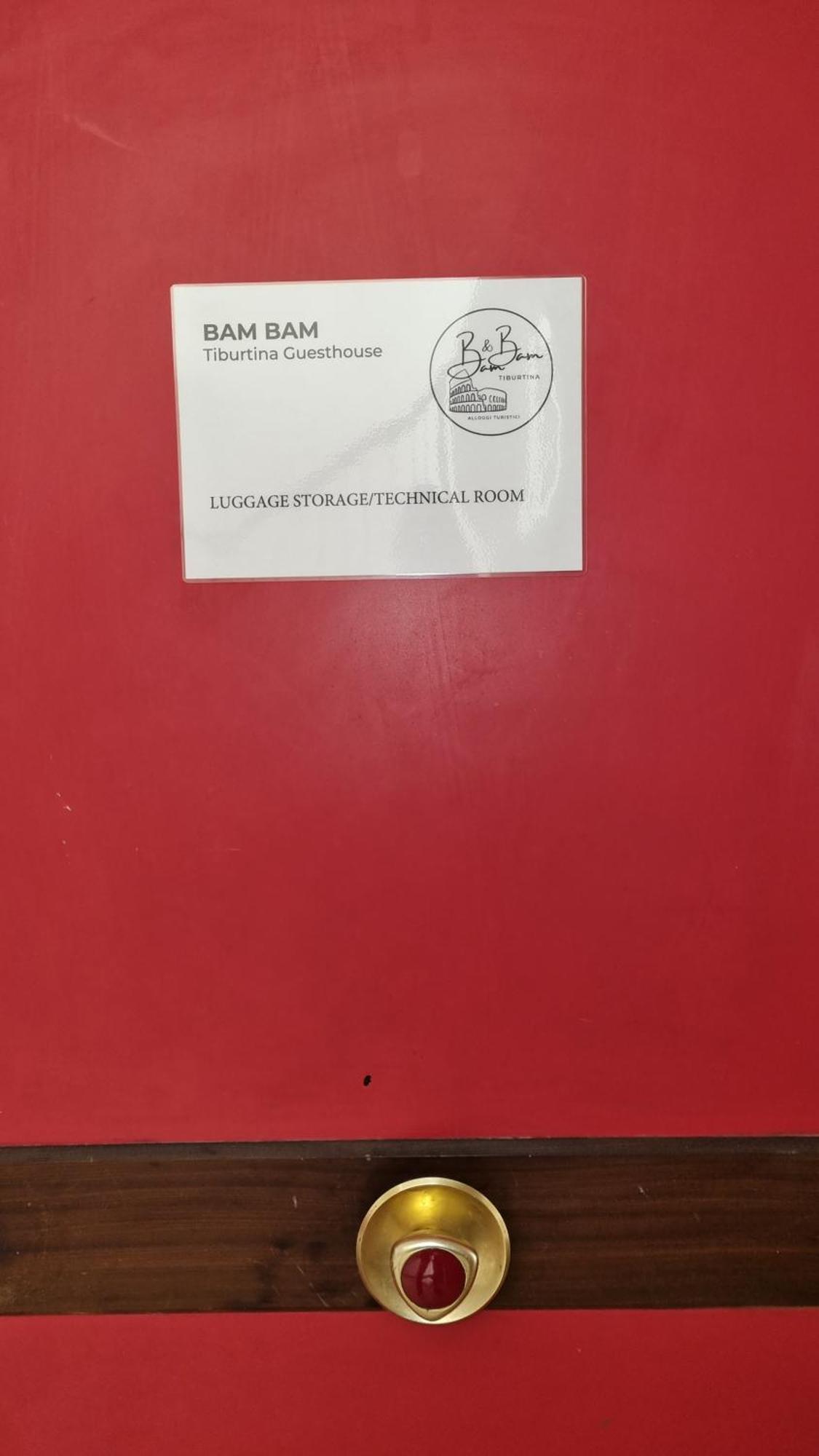 Bam Bam Tiburtina Guesthouse Roma Dış mekan fotoğraf